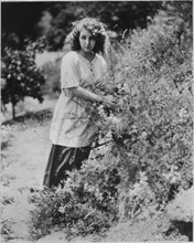 Actress Bessie Love, Outdoor Portrait, 1919