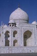 Taj Mahal, Close-up Detail, Agra, India, 1962