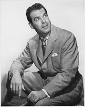 Fred MacMurray, Seated Publicity Portrait for the Film, "Suddenly It's Spring", Paramount Pictures, 1946