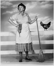 Marjorie Main, Full-Length Publicity Portrait for the Film, "Ma & Pa Kettle at Home", Universal Pictures, 1954