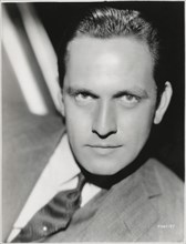 Fredric March, Head and Shoulders Publicity Portrait for the Film, "Death Takes a Holiday", Paramount Pictures, 1934