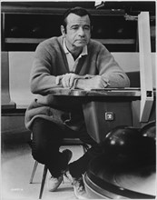 Walter Matthau, on-set of the Film, "Pete and Tillie", Universal Pictures, 1972