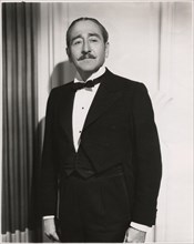 Adolphe Menjou, Publicity Portrait for the Film, "Café Metropole", 20th Century Fox, 1937