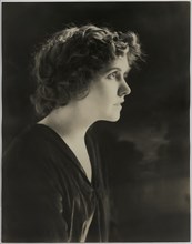 Actress Lois Meredith, Profile Portrait, 1915