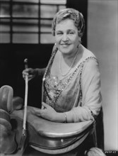 Alison Skipworth, Publicity Portrait, on-set of the Film, "A Lady's Profession", Paramount Pictures, 1933