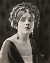Silent Film Actress Zalla Zarana, born Rozalija Srsen in Zuzemberk, Slovenia, Publicity Portrait by Evans L.A., 1920's