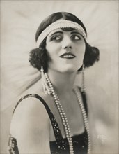 Silent Film Actress Zalla Zarana, born Rozalija Srsen in Zuzemberk, Slovenia, Publicity Portrait by Witzel Studios L.A., 1920's