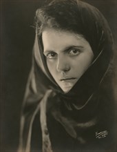 Silent Film Actress Zalla Zarana, born Rozalija Srsen in Zuzemberk, Slovenia, Publicity Portrait by Hartsook Photo, 1920's