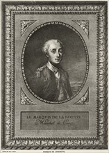 Marquis de Lafayette (1757-1834), French Aristocrat and Military Officer, Fought in American Revolutionary War, Portrait