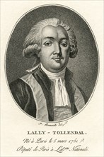 Gérard de Lally-Tollendal (1751-1830), French Politician, Engraving