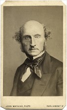 John Stuart Mill (1806-1873), British Philosopher, Political Economist and Civil Servant, Portrait, 1870