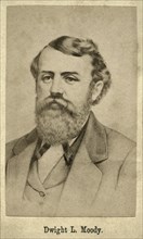 Dwight L. Moody (1837-99), American Evangelist and Publisher, Founder of the Moody Church, Head and Shoulders Portrait