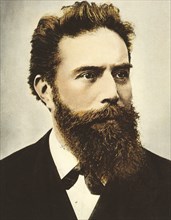 Wilhelm Conrad Röntgen (1845-1923), German Engineer and Physicist, Earned First Nobel Prize in Physics in 1901, Portrait, 1900