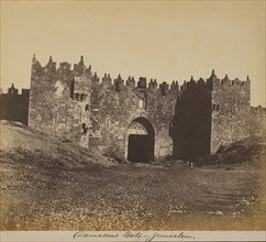 Damascus Gate, Jerusalem, 1860's