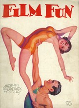 Another Broadway Holdup!, Film Fun Magazine Cover, May 1931