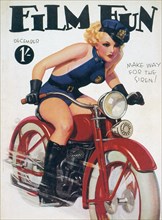 Make Way for the Siren!, Film Fun Magazine Cover, December 1934