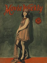 Actress Gertrude Olmsted, Movie Weekly Magazine Cover, August 8, 1925