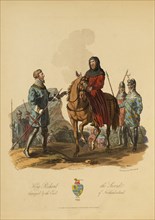 King Richard the Second Betrayed by the Earl of Northumberland, 1399, Etching by I.A. Atkinson, 1812