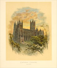 Canterbury Cathedral, South West, Arthur Wilde Parsons, 1886
