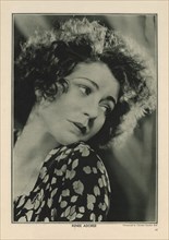 Actress Rene Adoree, Publicity Portrait inside The New Movie Magazine, May 1930