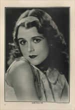 Actress June Collier, Publicity Portrait inside The New Movie Magazine, May 1930
