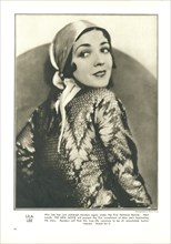 Actress Lila Lee, Publicity Portrait inside The New Movie Magazine, May 1930
