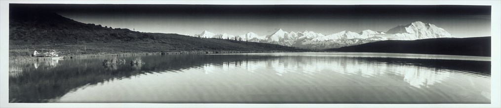 Mt. McKinley and the Alaska Range, Mt. McKinley National Park, Alaska, USA, Eugene Omar Goldbeck, National Photo and News Service, 1958