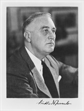 U.S. President Franklin Roosevelt, Head and Shoulders Portrait, Harris & Ewing, 1941