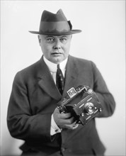 Half-Length Portrait of Harris and Ewing Photographic Studio Photographer, 1910's