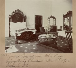 U.S. President Theodore Roosevelt's Bedroom, White House, Washington DC, USA, Barnett McFee Clinedinst, 1902