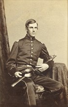 Major Oliver Wendell Holmes, Jr. of Co. A and Co. G, 20th Massachusetts Infantry Regiment, Portrait in Uniform with Sword, Silsbee, Case & Co., between 1861 and 1865