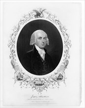 James Madison from the Original Portrait by Gilbert Stuart, Martin, John & Co. Publishers, NY, 1857