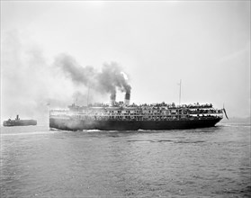 City of South Haven Steamer, Chicago, Illinois, USA, Detroit Publishing Company,