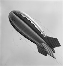 Barrage Balloon, Parris Island, South Carolina, USA, Alfred T. Palmer, Office of War Information, May 1942