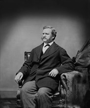 George W. Morgan (1820-93), General in Union Army and Three-Term U.S. Congressman from Ohio, Seated Portrait, Brady-Handy Photograph Collection, Late 1860's