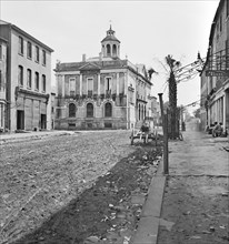 Ruins from American Civil War, Post Office, Charleston, South Carolina, USA, 1865