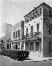 71-72-73 Tradd Street, East Bay, Charleston, South Carolina, USA, Frances Benjamin Johnston, 1937