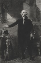George Washington (1732-99), First President of the United States, Full-Length Portrait, by William Harry Warren Bicknell, Published by A.W. Elson & Co., Boston, 1897