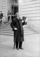 Doctor Mary Edwards Walker, only Female Recipient of Medal of Honor, Full-Length Portrait with Umbrella and Top Hat, Washington DC, USA, Harris & Ewing, 1911
