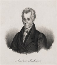Andrew Jackson (1767-1845), Seventh President of the United States, Head and Shoulders Portrait