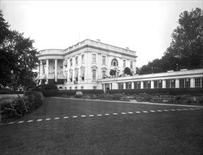 White House, South Front, Washington DC, USA, Harris & Ewing