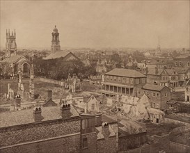 Damaged Cityscape during American Civil War, Charleston, South Carolina, USA, 1865