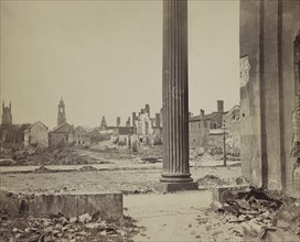 Ruins Resulting during American Civil War, Charleston, South Carolina, USA, 1865