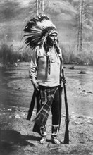 Chief Joseph (1840-1904], Portrait by Dr. Edward H. Latham, Washington, USA, 1903