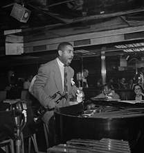 Dizzy Gillespie, Downbeat Club, New York City, New York, USA, William P. Gottlieb Collection, 1946
