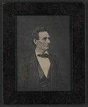 Abraham Lincoln, U.S. Presidential Candidate, Half-length Portrait, Springfield, Illinois, USA, by Alexander Hesler, June 3, 1860