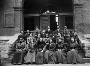 Junior Preparatory Class, Fisk University, Nashville, Tennessee, USA, 1899