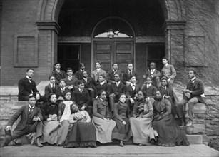 Senior Preparatory Class, Fisk University, Nashville, Tennessee, USA, early 1900's