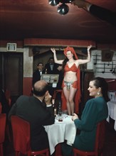 Portrait of Burlesque Performer Lois de Fee, Club Nocturne, New York City, New York, USA, William P. Gottlieb Collection, July 1948
