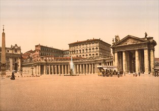 The Vatican I, Rome, Italy, Photochrome Print, Detroit Publishing Company, 1900